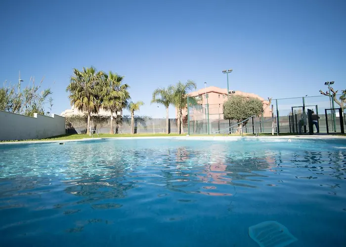 Sibssanlucar Manzanilla-Piscina-Terraza-Bajoguia-Playa-Centro